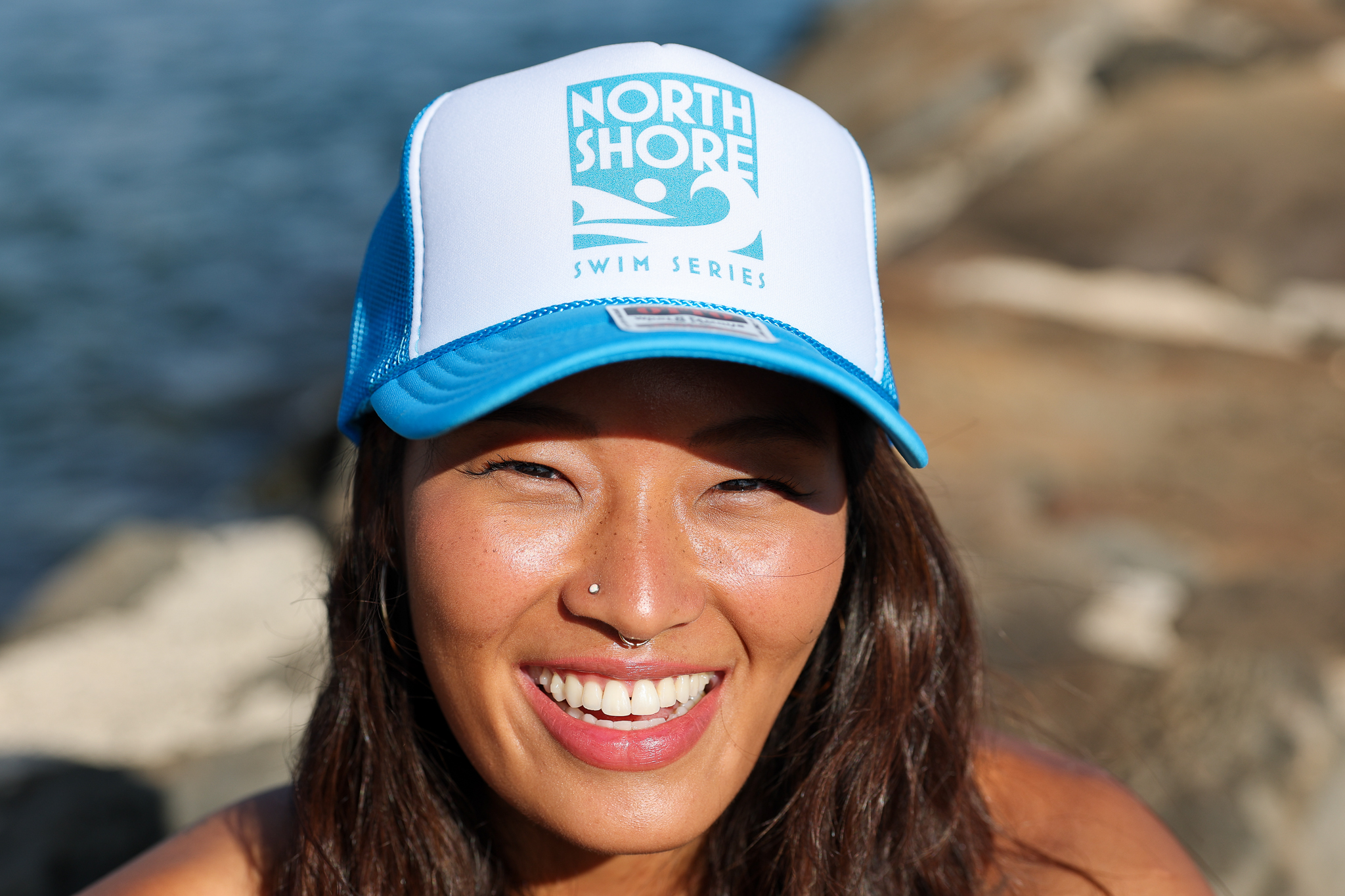 north shore swim series hat tall logo north shore swim series hat tall logo