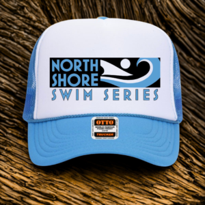 north shore swim series hat tall logo